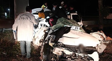 Doğum günü eğlencesi dönüşü kazada hayatını kaybeden 3 genç toprağa verildi