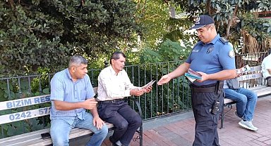 Dolandırıcılığa karşı broşürlü uyarı