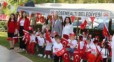 Döşemealtı Ekolojik Kreş'te 100'ncü yıl coşkusu