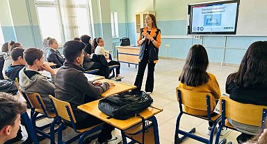 Dumlupınar'da Siberay projesi çerçevesinde okullarda eğitim çalışmaları