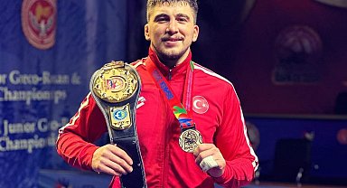 Dünya şampiyonu Ahmet Talha Kacur'un hedefi olimpiyatlarda altın madalya kazanmak