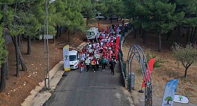 Dünya Yürüyüş Günü'nde, doğada yürüdüler