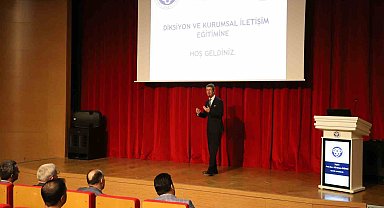 EBYÜ akademik ve idari personele Diksiyon ve Kurumsal İletişim Eğitimi Verildi