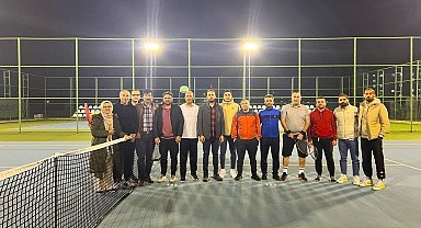 EBYÜ Erkekler Kort Tenis Turnuvası sona erdi