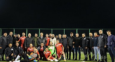 EBYÜ personel futbol maç turnuvasında şampiyon belli oldu
