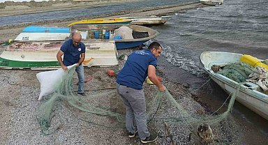 Edirne'de denetimlerde bulunan bin metre sahipsiz ağa el konuldu