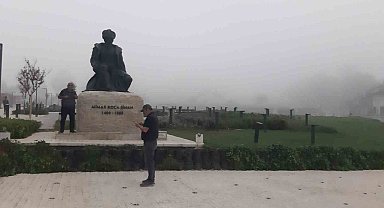 Edirne'de sis etkili oldu, Selimiye gözden kayboldu