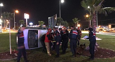 Edremit'te trafik kazası: 1 yaralı