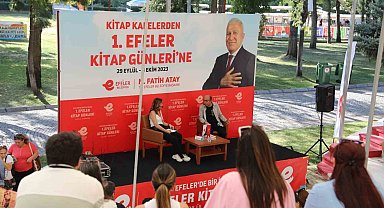 Efeler Belediyesi Kitap Fuarı sürüyor
