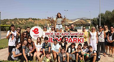 Efeler'de bilimin kalbi bu parkta atıyor