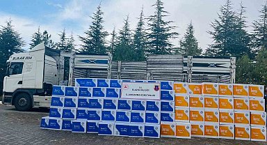 Elazığ'da 4 milyon kaçak makaron ele geçirildi