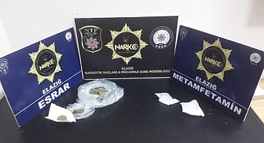 Elazığ'da ağır hasarlı binalar içerisinde uyuşturucu kullanan 6 şüpheliye işlem yapıldı