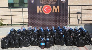 Elazığ'da kaçak içki operasyonu: 1 şüpheli yakalandı