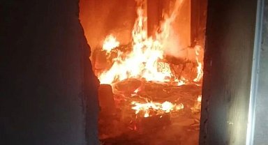 Elazığ'da korkutan yangın