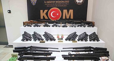 Elazığ'da silah kaçakçılığı operasyonu: 9 gözaltı