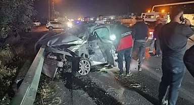 Elazığ'da trafik kazası: 2 yaralı
