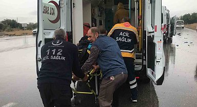 Elazığ'da trafik kazası: 8 yaralı