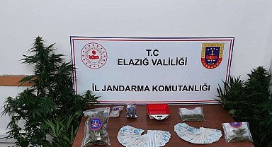 Elazığ'da uyuşturucu madde operasyonu