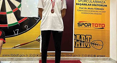 Elazığlı sporcu Türkiye 3'üncüsü oldu