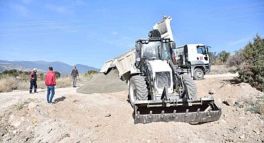 Emet Belediyesinin yol iyileştirme çalışmaları
