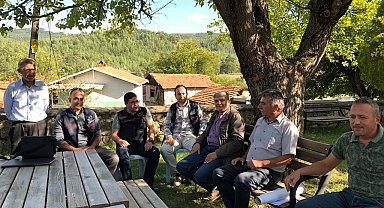 Emet'te çiftçi toplantısı