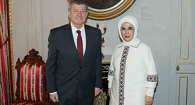 Emine Erdoğan, BM Politikadan Sorumlu Genel Sekreter Yardımcısı Ryder'ı kabul etti