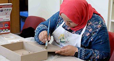 Engelsiz hobi atölyelerinde ders zili çaldı