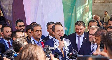 Erbakan: "Meclis'e 'Filistin tezkeresi' gelirse destekleriz"