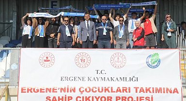 Ergene'nin çocukları takımına sahip çıkıyor projesi başladı