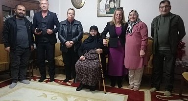 ERMED'den Nene Hatun'un torununa anlamlı ziyaret