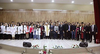 ERÜ Veteriner Fakültesi tarafından önlük giyme töreni düzenlendi