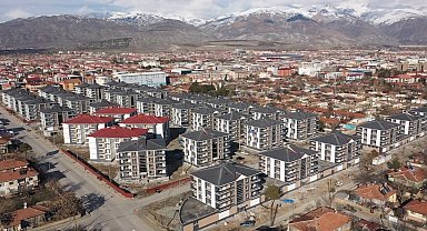 Erzincan'da geçen ay 315 konut satıldı