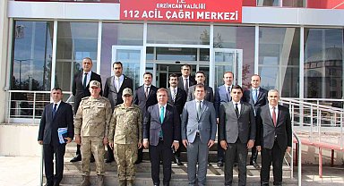 Erzincan'da İl Güvenlik ve Asayiş Koordinasyon Toplantısı yapıldı