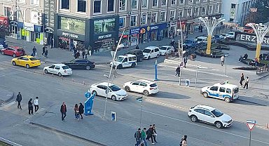 Erzurum trafiğine 1 ayda 3 bin 382 araç kaydı