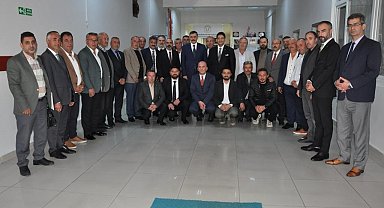 Erzurum Valisi Mustafa Çiftçi ETB meclis toplantısına katıldı