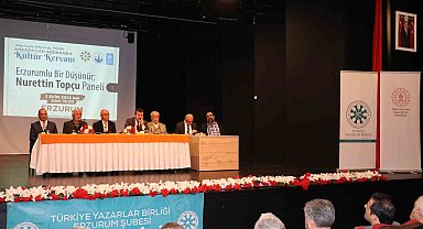 Erzurum'da "Nurettin Topçu" paneli