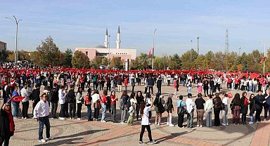 ESOGÜ'de Cumhuriyet coşkusu