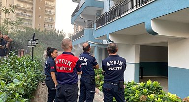 Evin mutfağında çıkan yangın panikletti