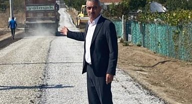 Evren'de 16 kilometrelik çift kat asfalt çalışması tamamlandı