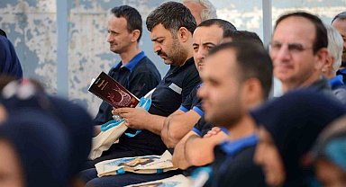 Fabrikada işçilere öykü molası