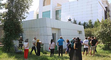 Fakülte kantininde çıkan yangına kısa surede müdahale