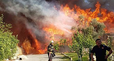 Fethiye Göcek'te orman yangını