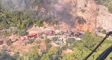 Fethiye'deki orman yangını kontrol altına alındı