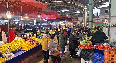 Fiyatlar indi vatandaş halk pazarına koştu