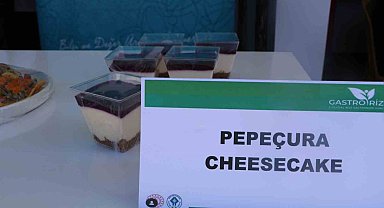 GastroRize Festivalinin gözdesi 'Pepeçuralı Cheesecake' oldu