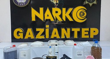 Gaziantep'te 2 milyon TL'lik uyuşturucu ele geçirildi