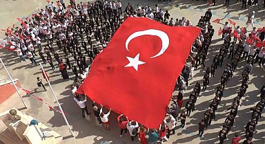 Gaziantep'te okullarda 29 Ekim heyecanı