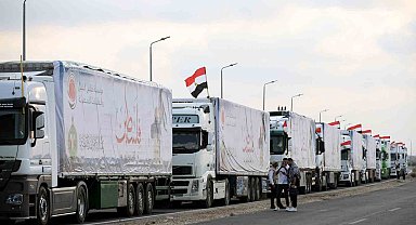 Gazze Şeridi'ne bugün yardım konvoyu girmedi