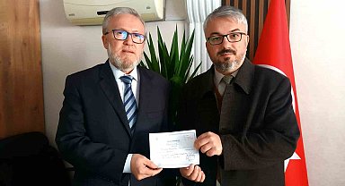 Gedizli öğrencilerden Filistin'e anlamlı bağış