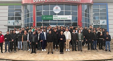 Gençler sabah namazında buluştu